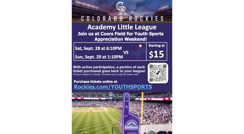 ROCKIES YOUTH SPORTS DAY